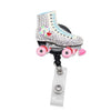 Roller Skate Sparkle And Shine Badge Reel